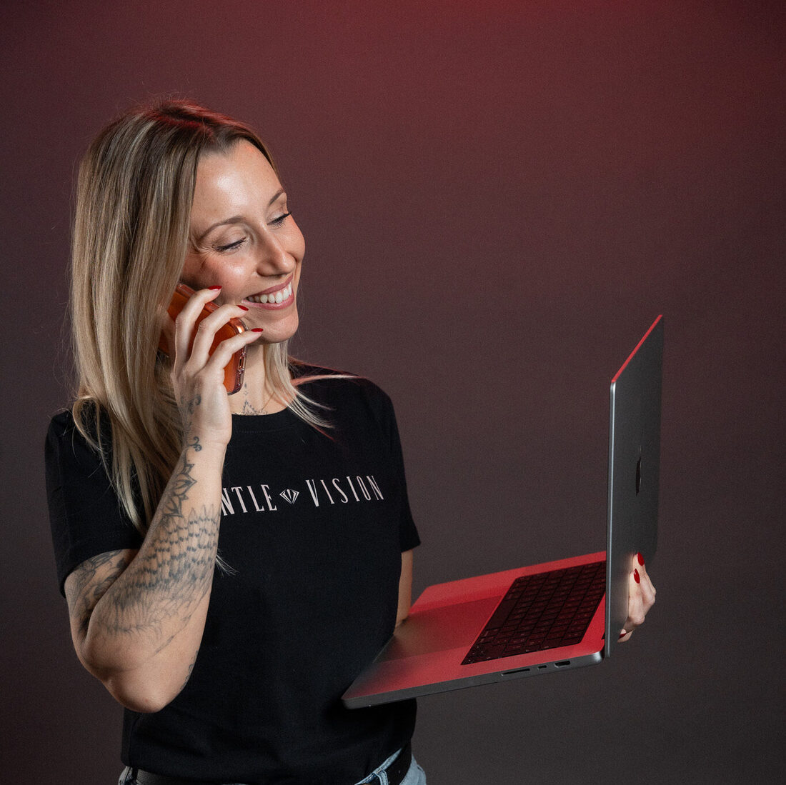 Lorrie Soubiran, community management chez Gentle Vision